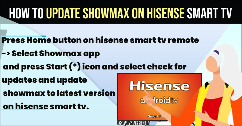 How to Update Showmax on Hisense Smart TV