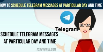Schedule Telegram Messages at Particular Day and Time