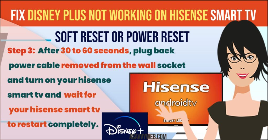 fix disney plus not working on hisense tv