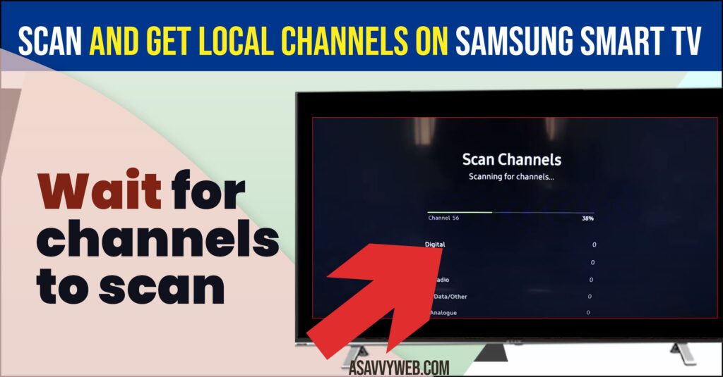 Wait for local channels to Scan to complete