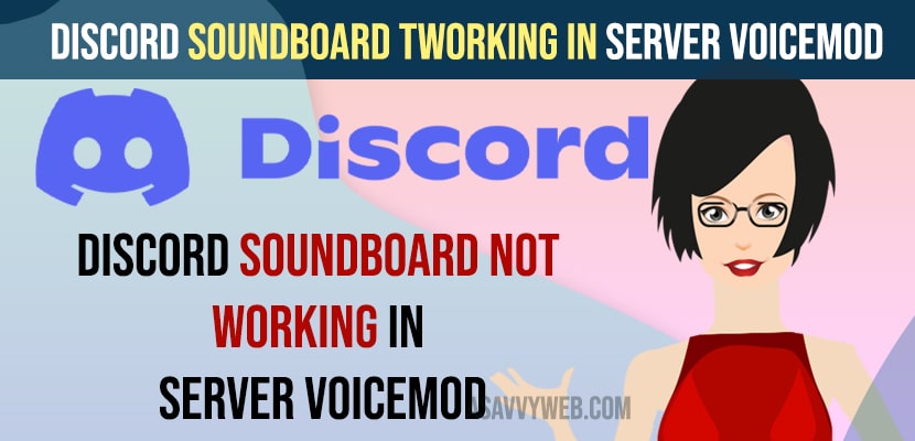 Discord Soundboard Not Working in Server