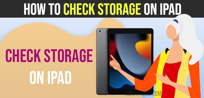 Check Storage on iPad