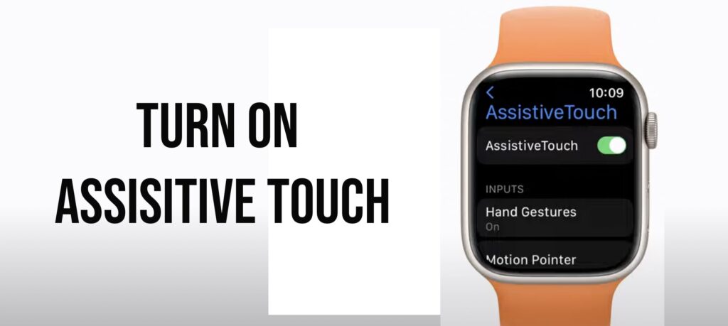turn on assistive touch on apple watch