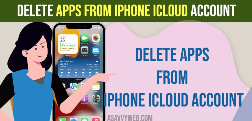 Delete Apps From iPhone iCloud Account
