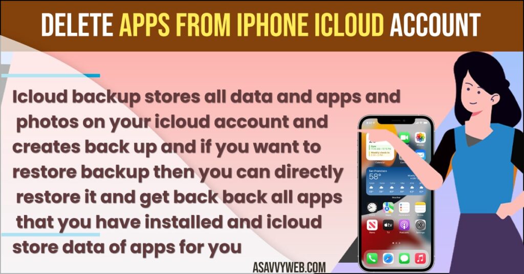 How to Delete Apps From iPhone iCloud Account