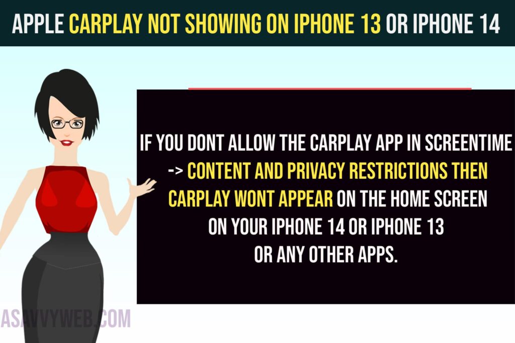 Fix Apple CarPlay Not Showing On iPhone 13 or iPhone 14