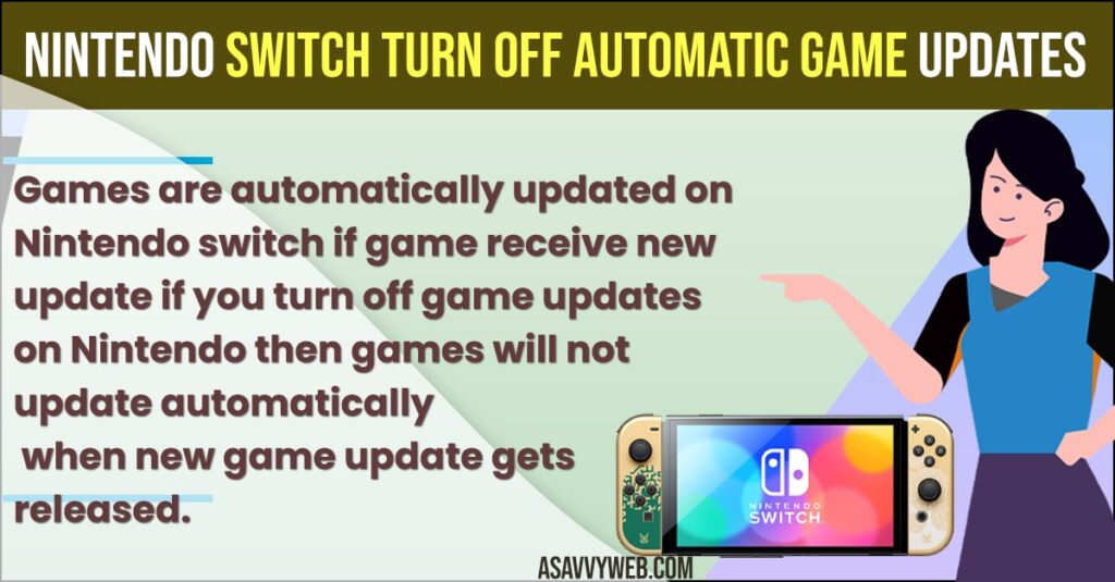 Turn Off Automatic Game Updates on Nintendo Switch