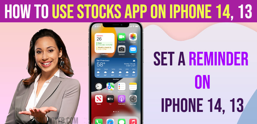 Use Stocks App on iPhone 14