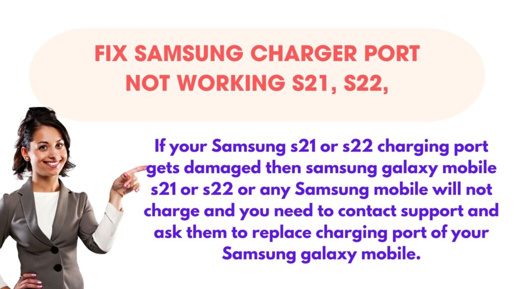 Fix Samsung charger port not working after update issue