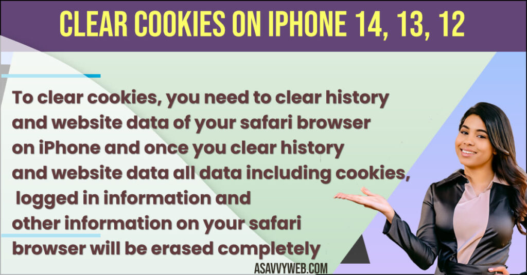 How to Clear Cookies on iPhone 14, 13, 12