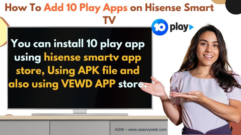 install 10 plus app using pk, hisense store app