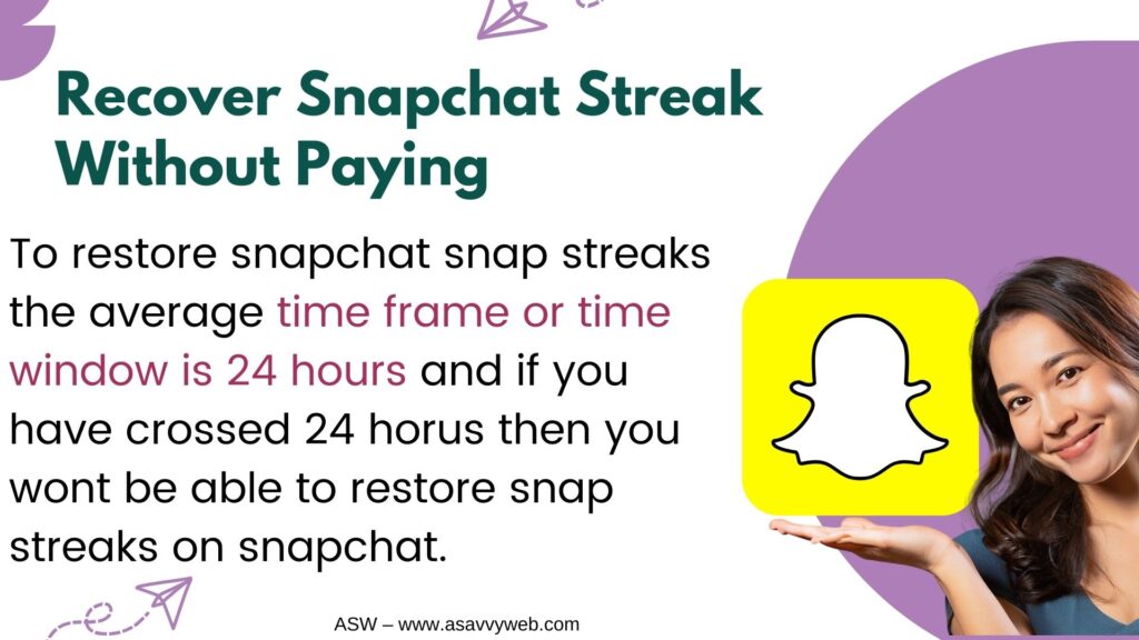 fix Recover Snapchat Streak Without Paying