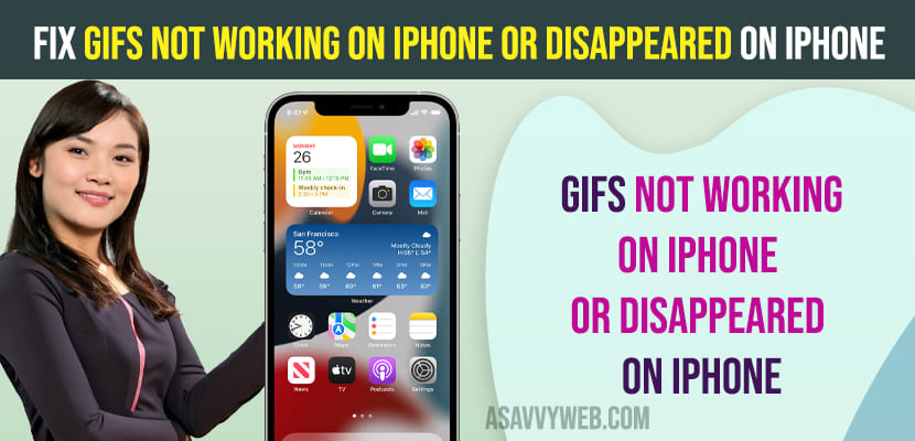 Fix Gifs Not Working on iPhone or Disappeared on iPhone
