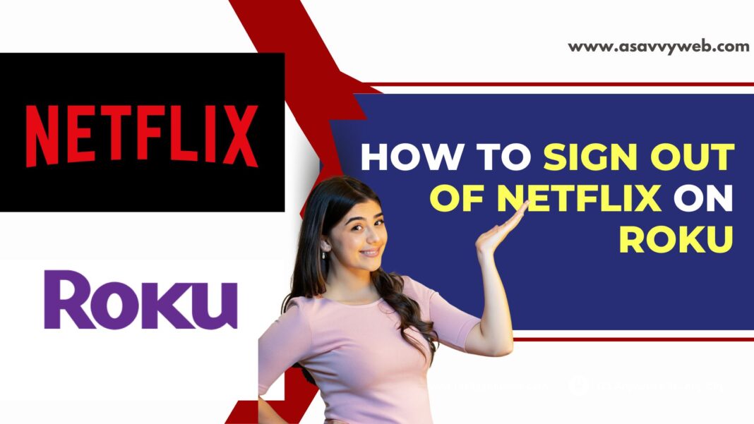 Sign Out of Netflix on Roku