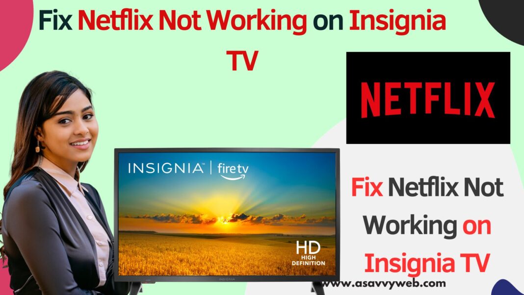 Fix Netflix Not Working on Insignia TV