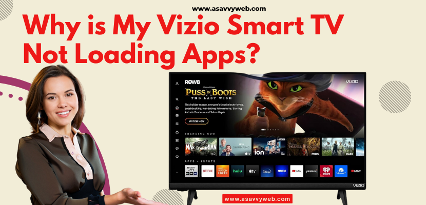 Why is My Vizio Smart TV Not Loading Apps?