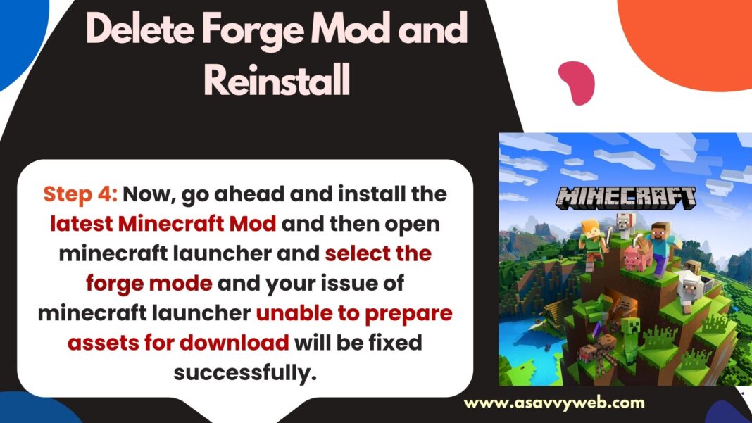 Fix and Why Minecraft Launcher Unable to Prepare Assets for Download ...