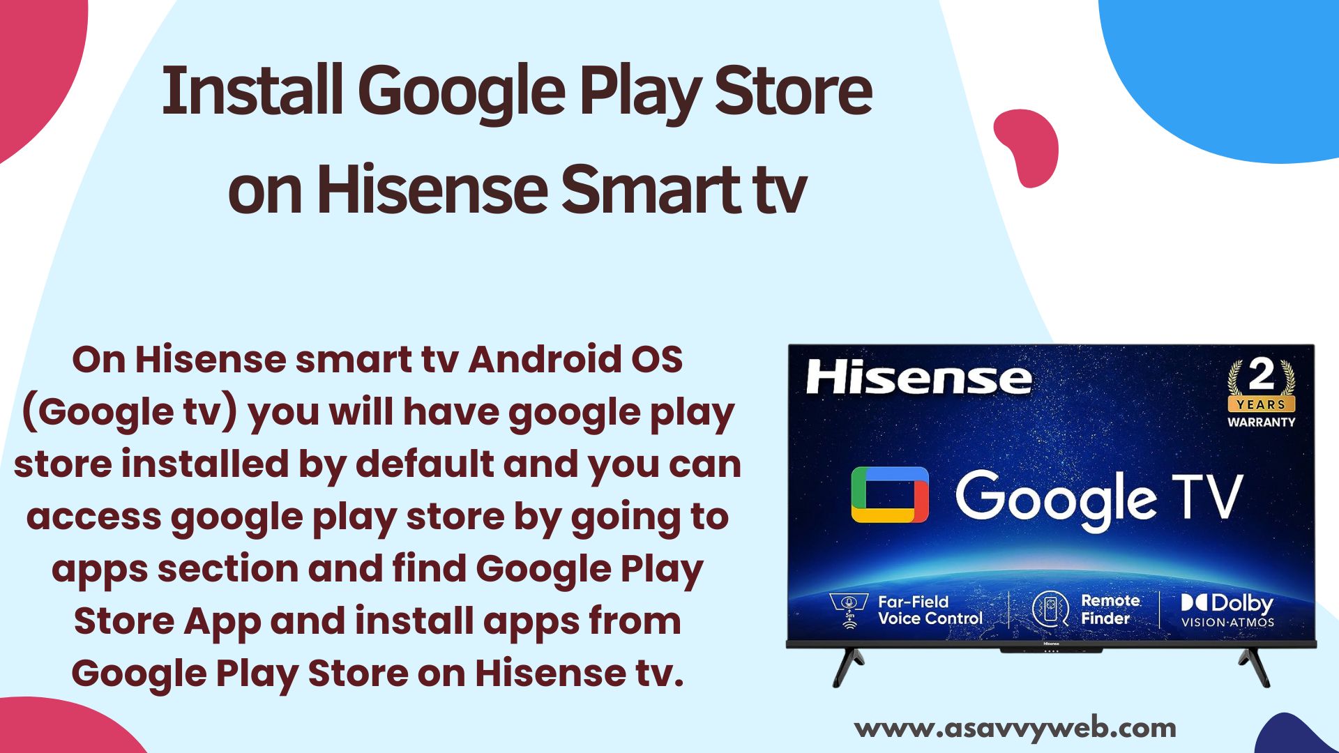 Como baixar a Play Store na Smart TV HiSense? – br.AlfanoTV